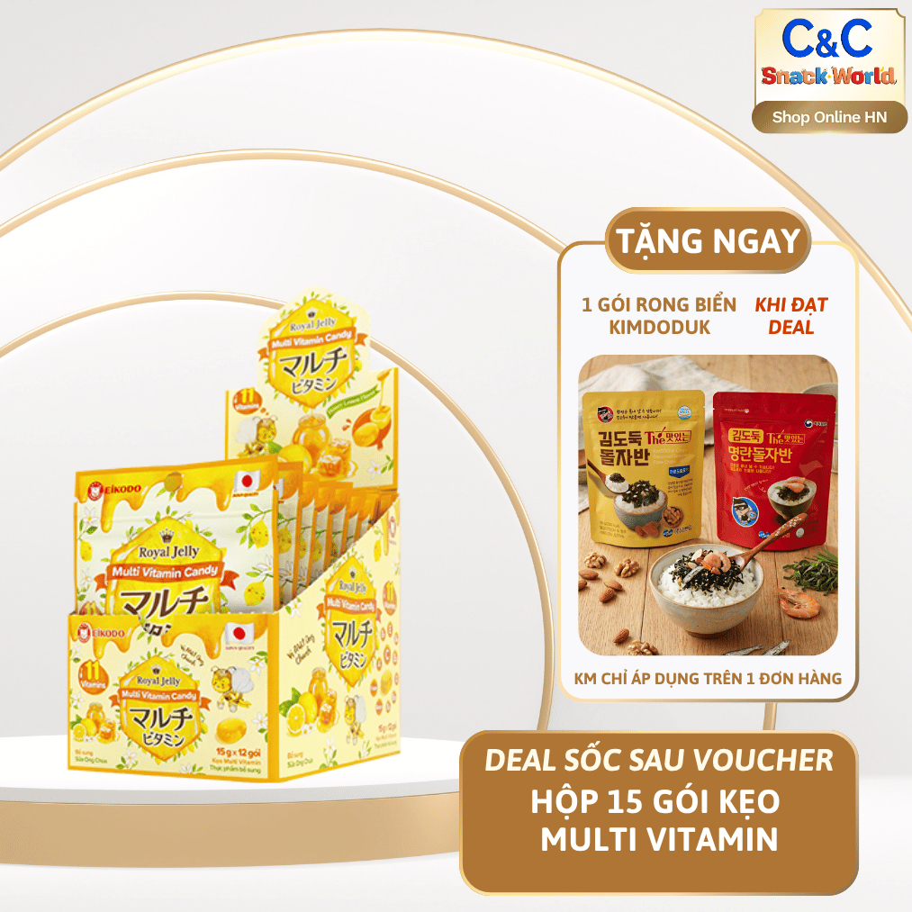 Kẹo ngậm Multi EIKODO 15g*12gói/hộp - EIKODO HN