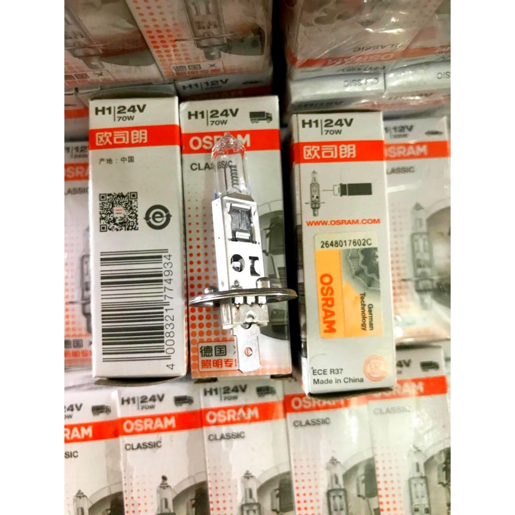 Bóng Đèn Xe Tải Osram H1 24V 70W