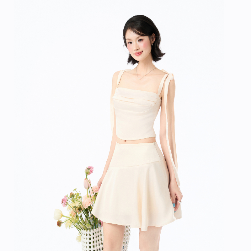 Rose Skirt | B'LOOM DE FLORIA | CHÂN VÁY LỤA ROSE