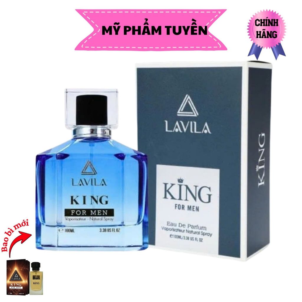 NƯỚC HOA NAM LAVILA KING 100ML