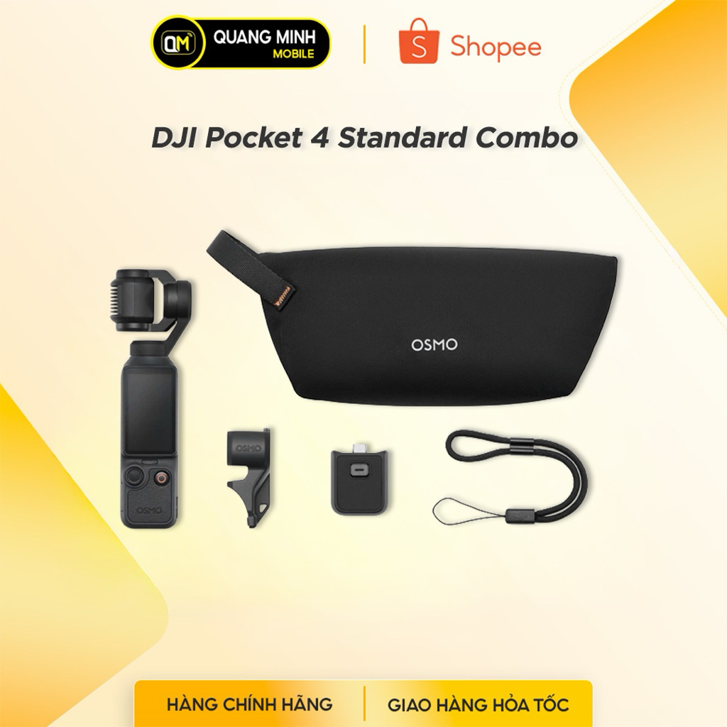 🔥 NEW ARRIVAL – DJI OSMO POCKET 4 | Chính Hãng New Seal | BigBuy360 - bigbuy360.vn