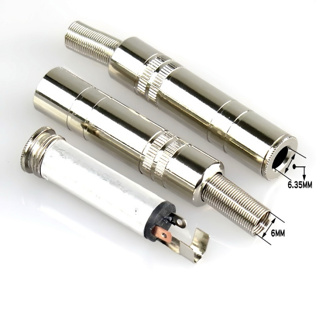 jack 6 ly (6.35mm ) âm cái chuẩn stereo