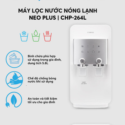 Máy lọc nước Coway Neo Plus CHP-264L