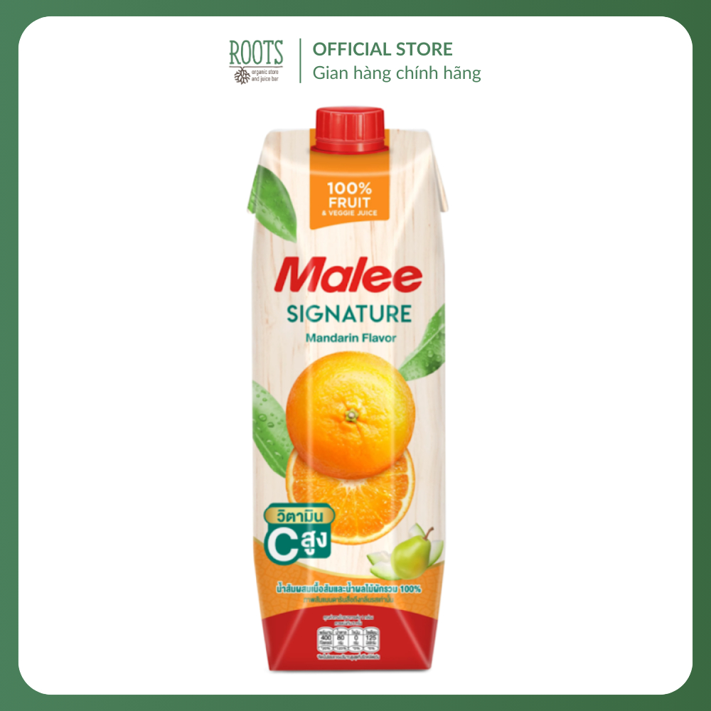 (Ship hỏa tốc) MALEE - Nước Ép Cam Có Tép, Signature Orange Juice with Pulp with Fruit & Vegetable J