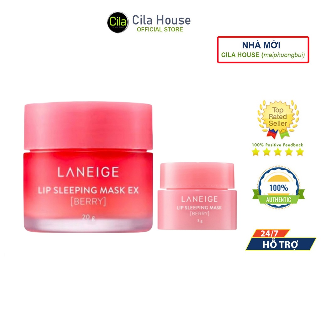 Mặt Nạ Ngủ Môi Laneige Lip Sleeping Mask - Cila House