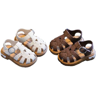 GIÀY SANDAL BÍT MŨI TẬP ĐI KÈN CHIP CHIP CAO SU MỀM CHO BÉ MÃ 916