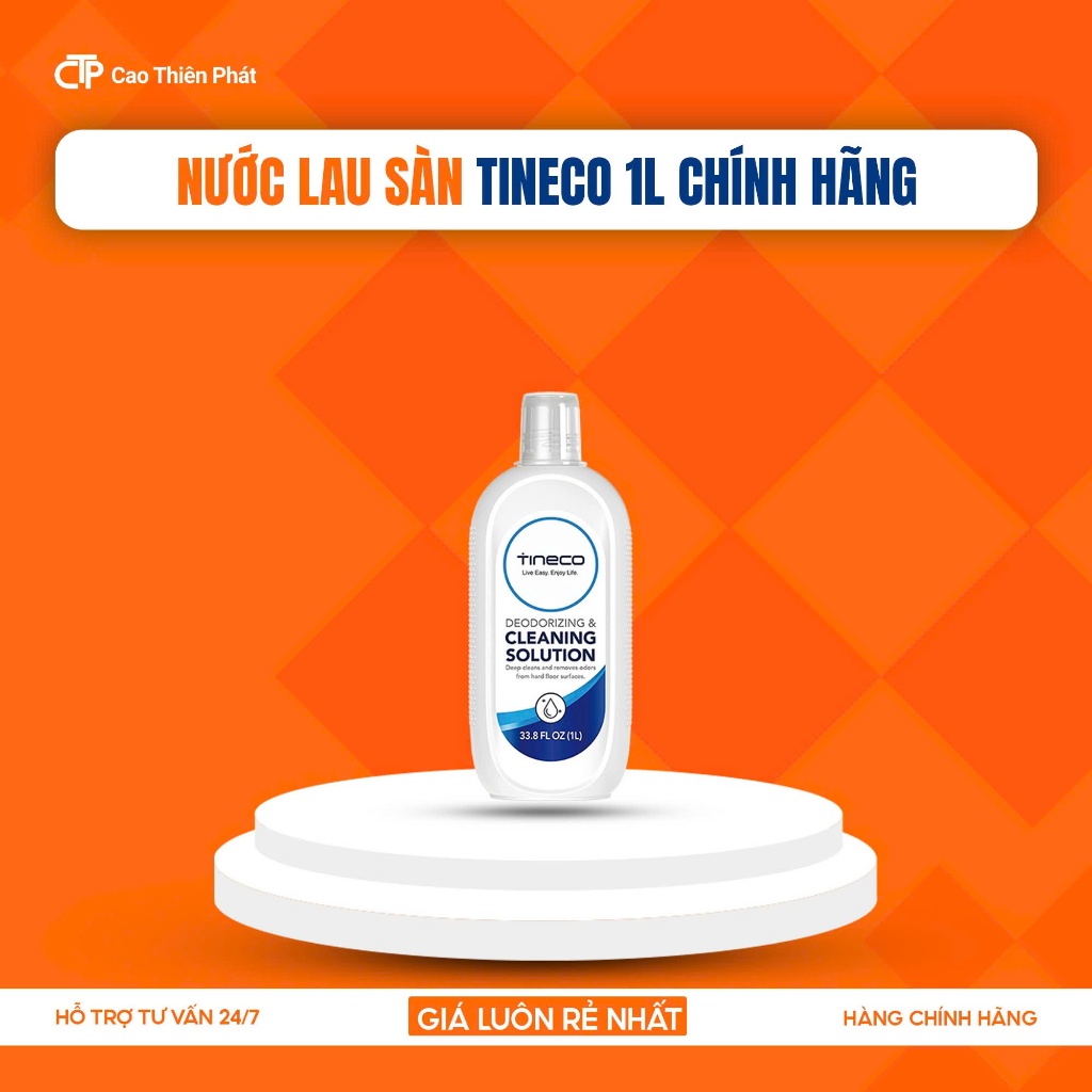 🍀MỚI 2026🍀Nước lau sàn Tineco/ Ecovacs chính hãng - Nước lau sàn chuyên dụng cho robot