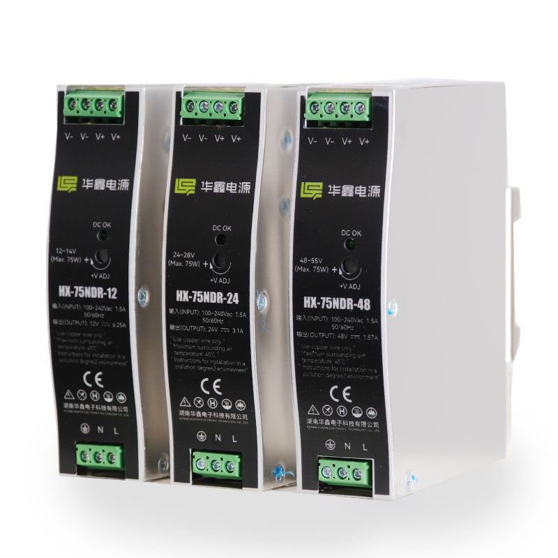 Nguồn DIN Rail NDR-75-12 / NDR-75-24 Whoosh 12V 6.3A 24V 3.2A – Nguồn Tổ Ong Gắn Thanh Ray 75W Ổn Đị