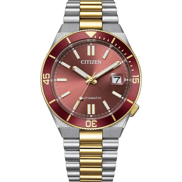 Đồng Hồ Nam Citizen Automatic Tsuyosa Shore Mechanical red NJ0234-58X