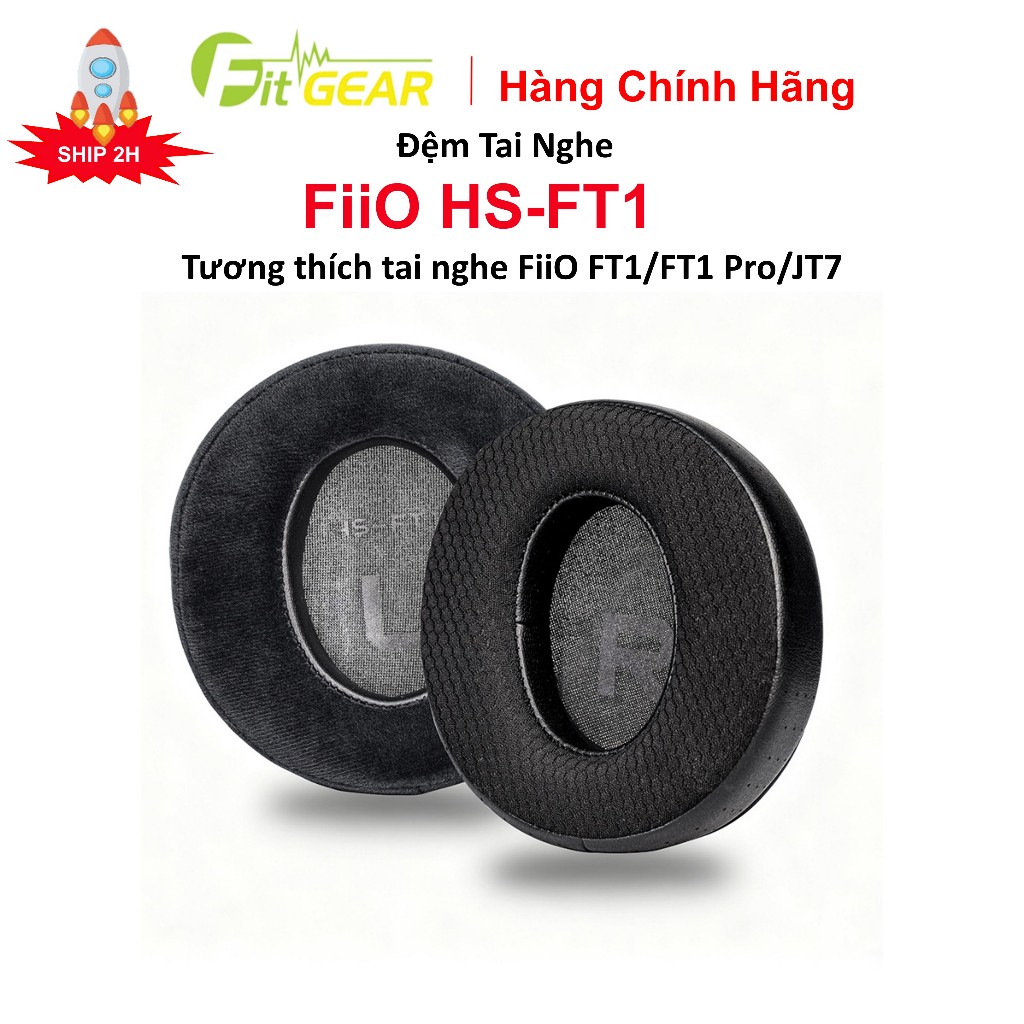Đệm Tai Nghe FiiO HS-FT1 Cho Tai Nghe FiiO FT1/FT1 Pro/JT7 Chính Hãng