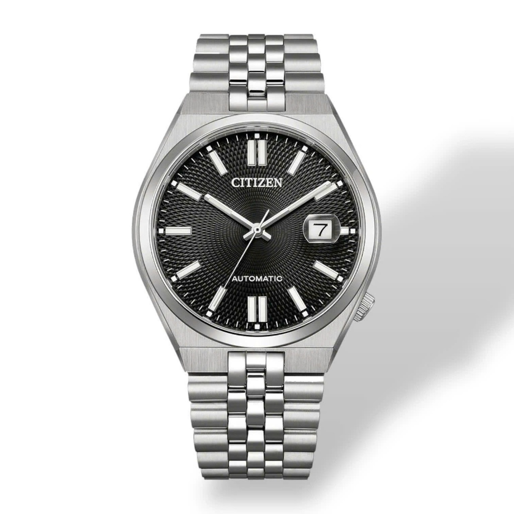 Đồng Hồ Nam Citizen Automatic Tsuyosa 60 Black NK0020-55E
