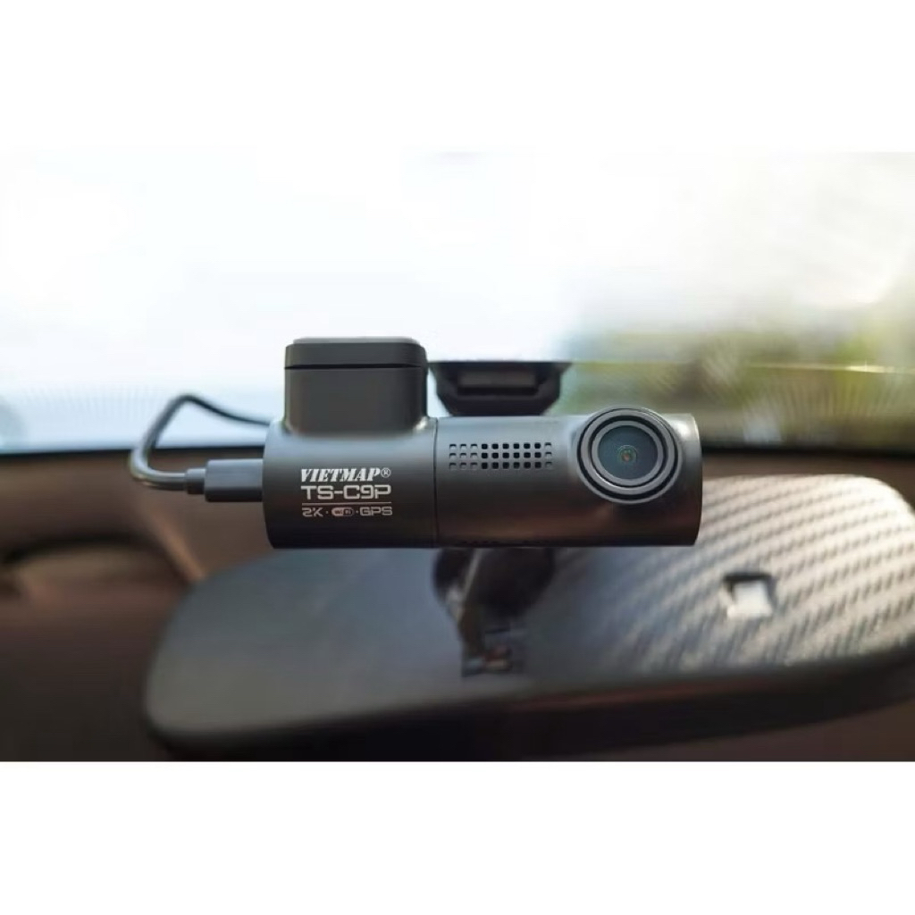 [Cam hành trình VIETMAP TS-C9P] ghi hình 2k, tích hợp GPS, ghi hình đỗ xe. Tặng kèm Vietmap Live 1 n