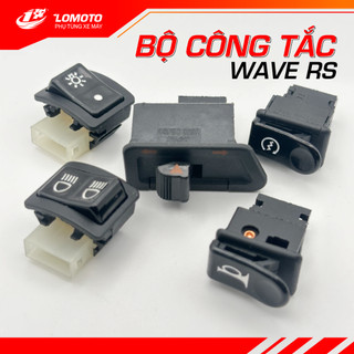 Bộ Công Tắc Wave RS, Công Tắc Đèn, Pha Cos, Còi, Đề, Xi Nhan Thường - Xe Wave RS Như Zin, Dễ Lắp, Bền Ổn Định