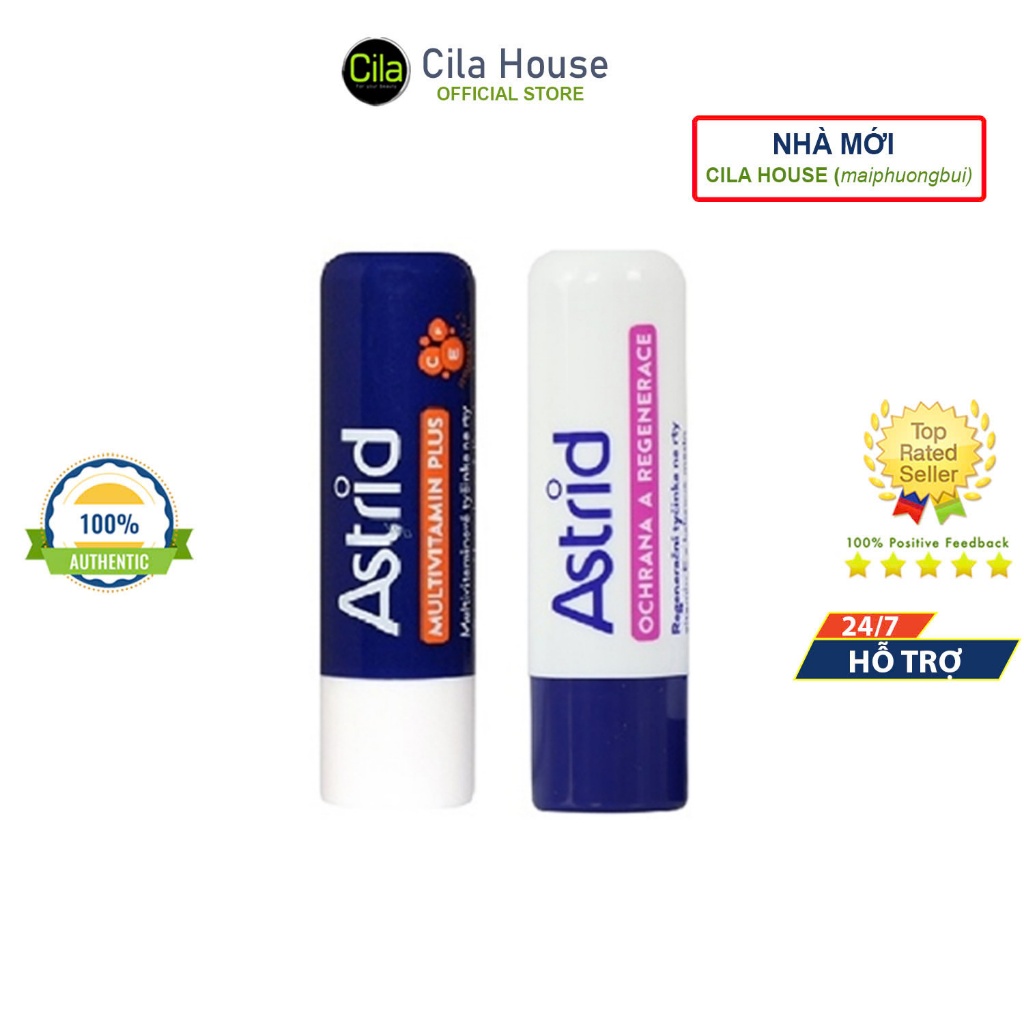Son dưỡng môi Astrid chiết xuất mỡ hươu - Cila House