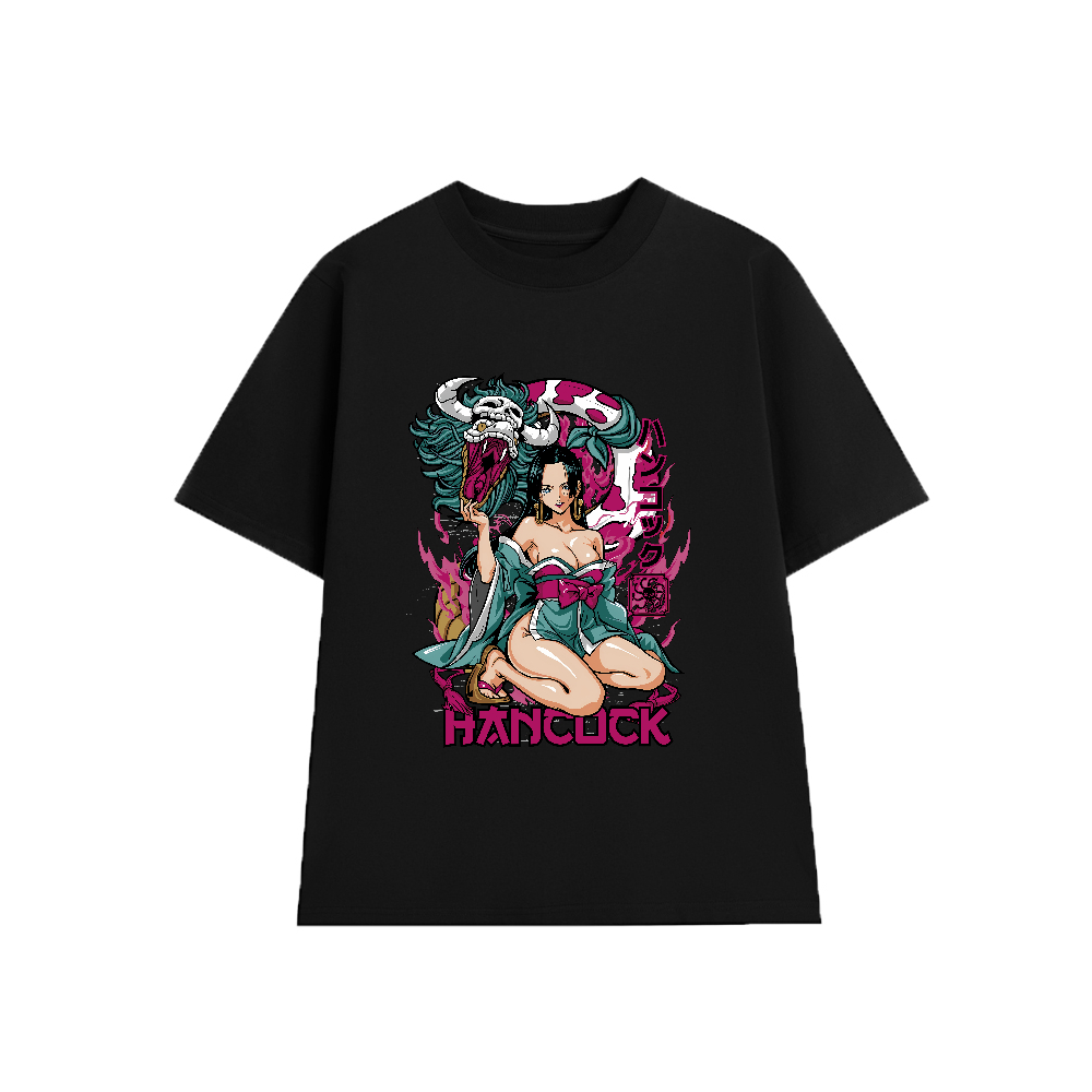 Áo Thun Boa Hancock 01 - ONE PIECE Đảo Hải Tặc, Unisex Form Rộng Cotton Mềm