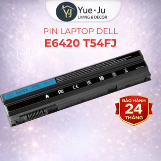 Pin Laptop Dell Latitude E6420 E6430 E6520 E6530 E5420 E5430 E5520 E5530 Mã T54FJ- Bảo Hành 12 Tháng