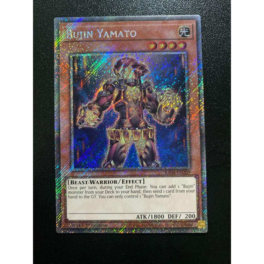 Bujin Yamato - Platinum Secret TCG - RA04-EN209