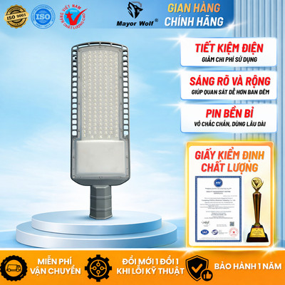Đèn Bàn Chải Điện MayorWolf 100W LED Siêu Sáng – Vỏ Nhôm Cao Cấp, Chống Nước, Chiếu Sáng Mạnh Ngoài Trời