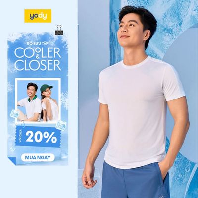 Áo Phông Thể Thao Nam Yody Melange Thoáng Khí MATS26S026