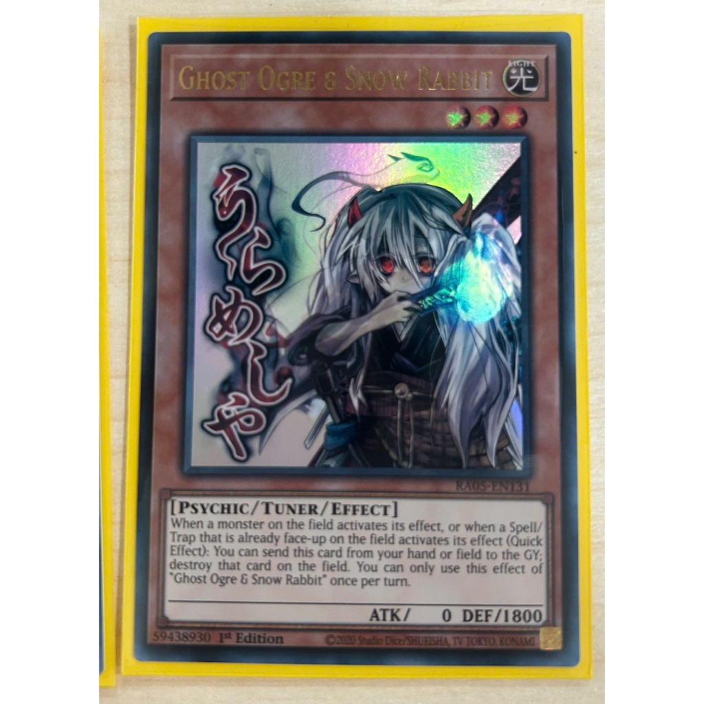 Thẻ bài Yugioh - Ghost Ogre & Snow Rabbit