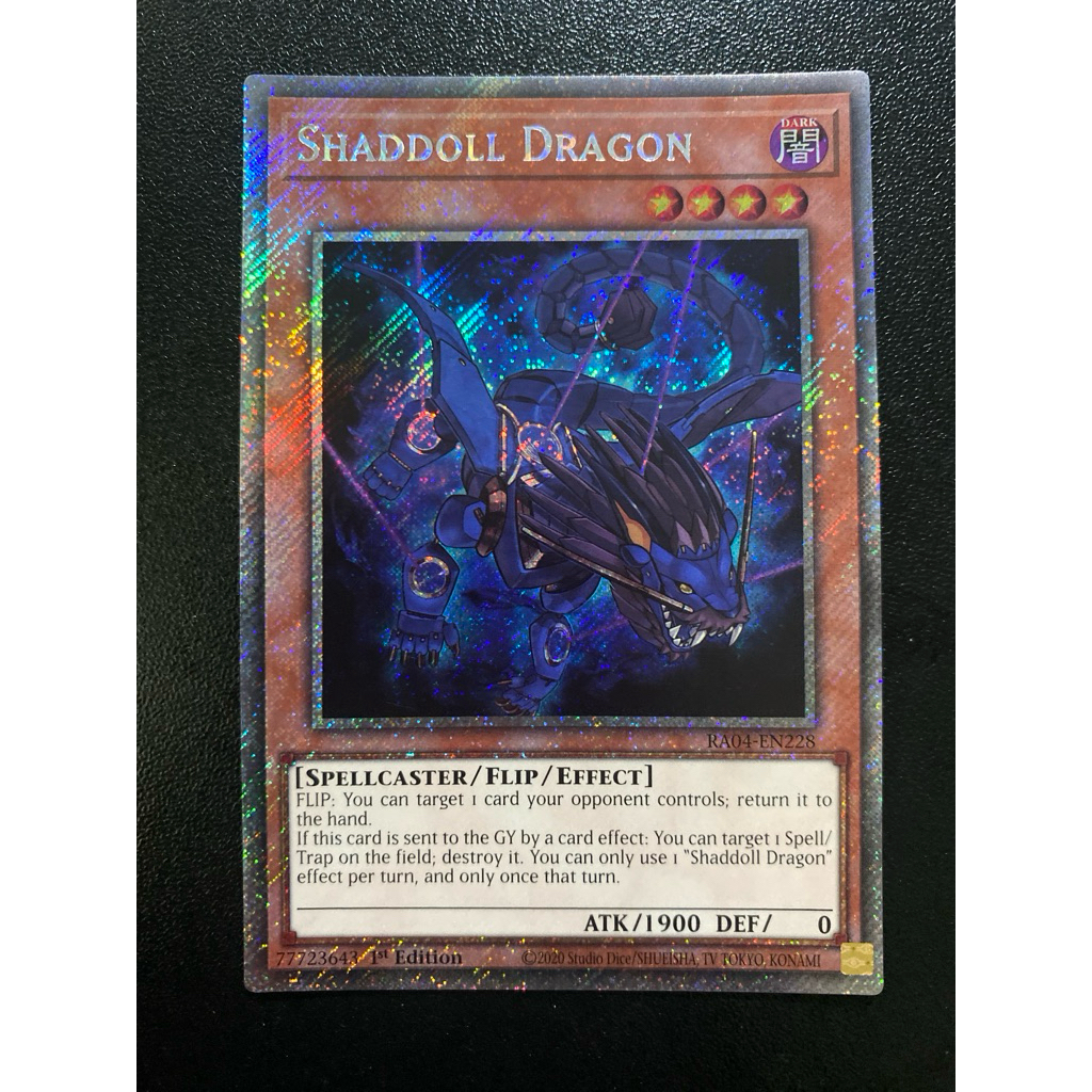 Shaddoll Dragon - Platinum Secret TCG - RA04-EN228