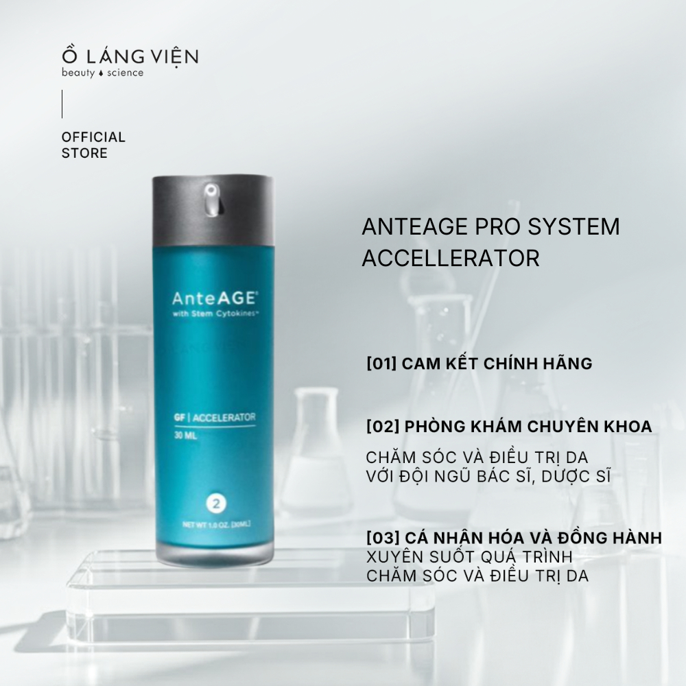 AnteAGE Pro System Accelarator - chai số 2 bản xanh