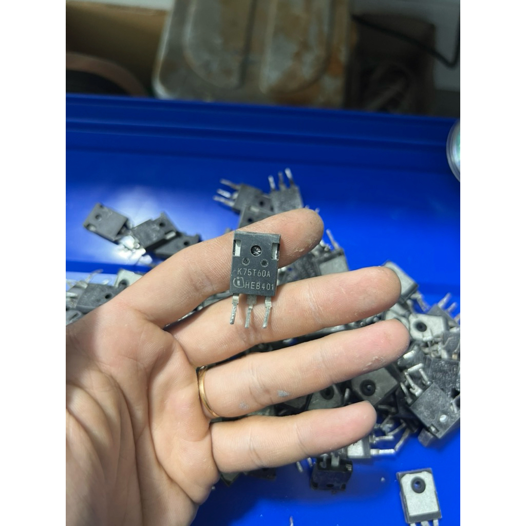 [ TPHCM ] IGBT 75A 600V “ Hãng K75T60A”