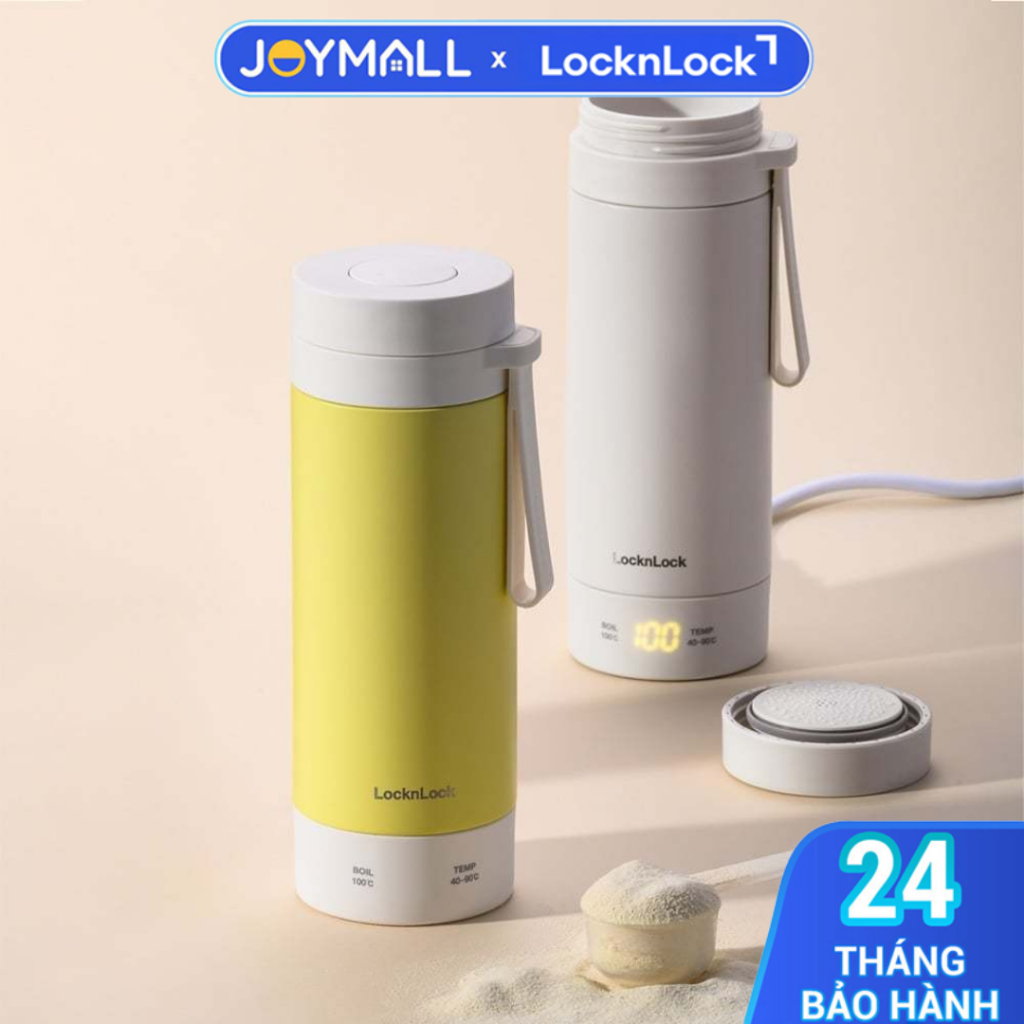 Bình Đun Giữ Nhiệt LocknLock EJC723 300ml, Hàng Chính Hãng, Thép Không Gỉ Cao Cấp, Bình Đun 2 Trong 