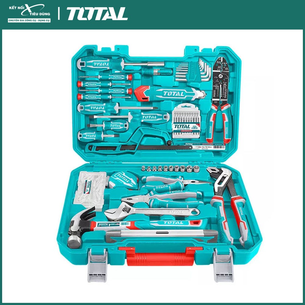 Bộ dụng cụ sửa chữa gia dụng 168 món Total THKTHP21686