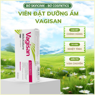Viên đặt dưỡng ẩm Vagisan FeuchtCreme Cremolum hỗ trợ giảm khô hạn dành cho phụ nữ 16 viên/hộp