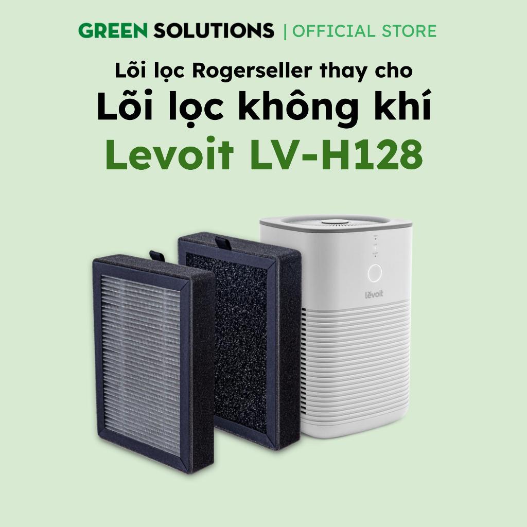 Lõi Lọc Rogerseller® Tương Thích Lõi lọc diệt khuẩn cho máy lọc không khí Levoit LV-H128-RF, màng lọ