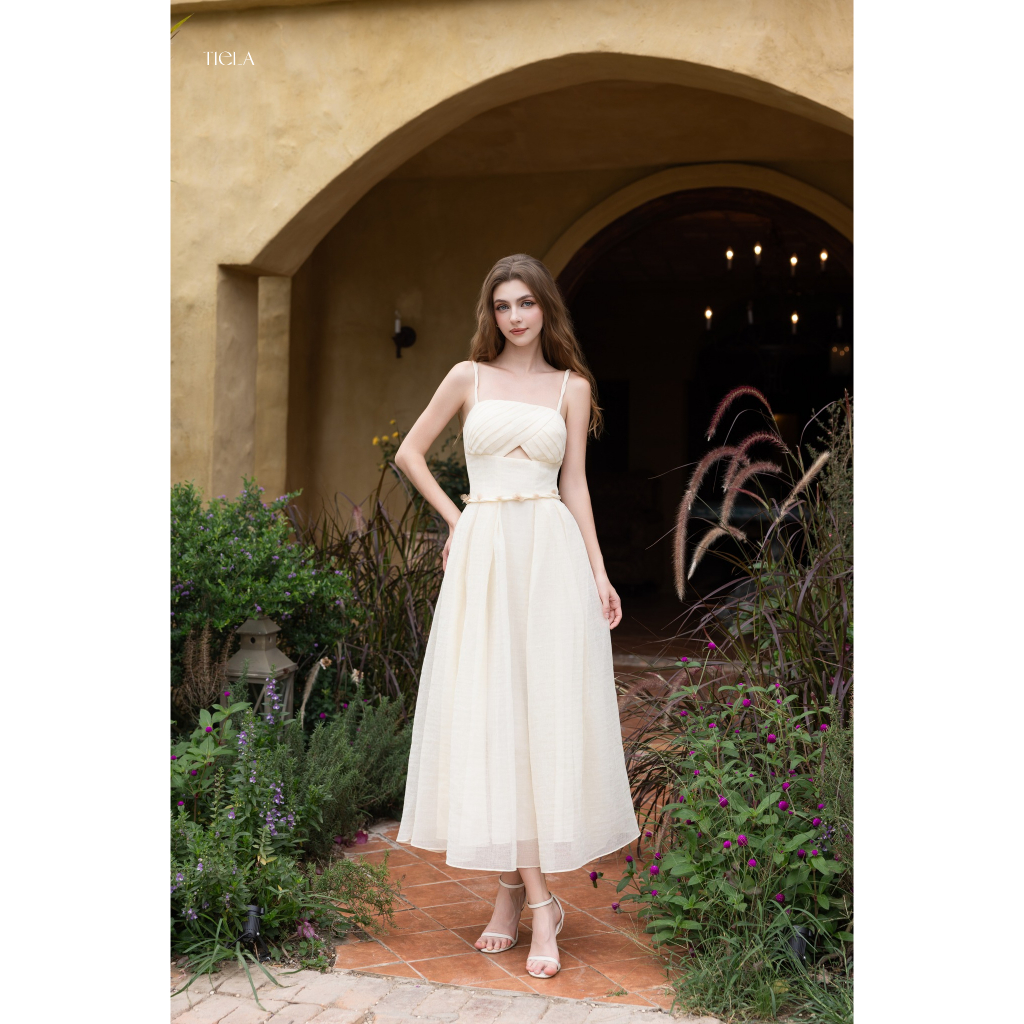 TIELA Đầm váy trơn dáng dài - Aline Dress