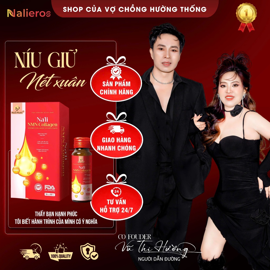 (2 tặng 1) Nước uống collagen | Nali NMN Collagen