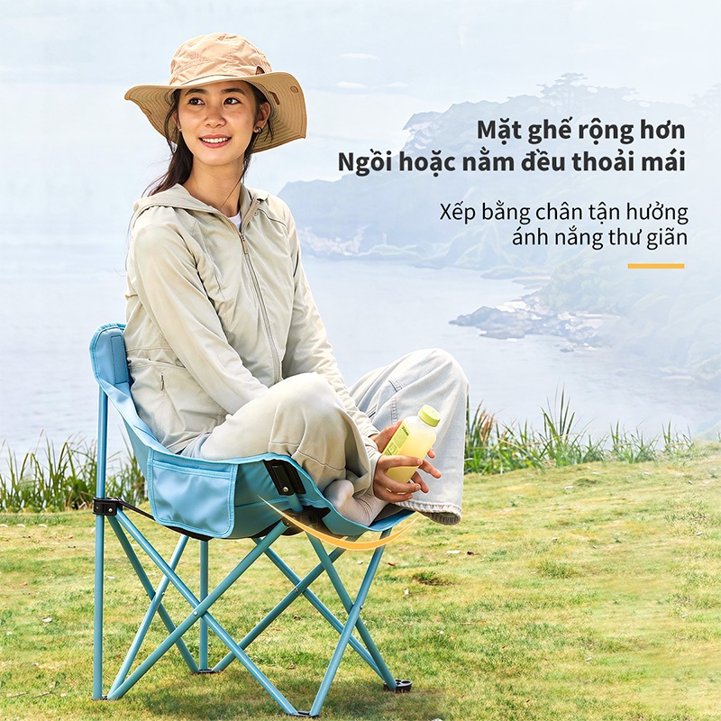 【COD】Trailtop Ghế Camping Gấp Gọn Thư Giãn Dã Ngoại Du Lịch Cao Cấp Ngoại Dễ Mang Đi | BigBuy360 - bigbuy360.vn
