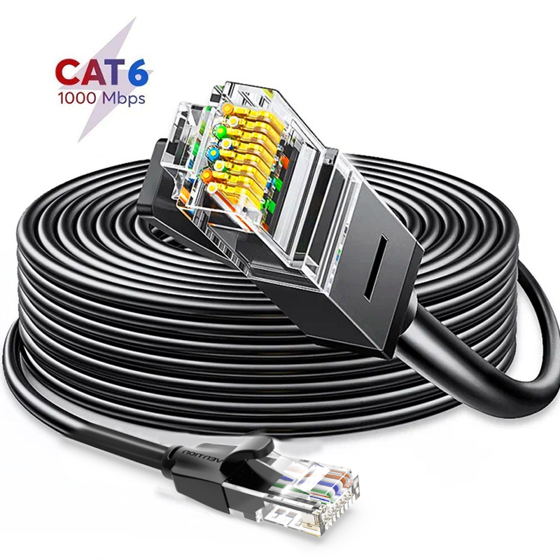 Dây mạng màu đen Dây mạng LAN bấm sẵn Cáp mạng LAN  Dây mạng UTP Dây mạng máy tính  Cáp mạng router 