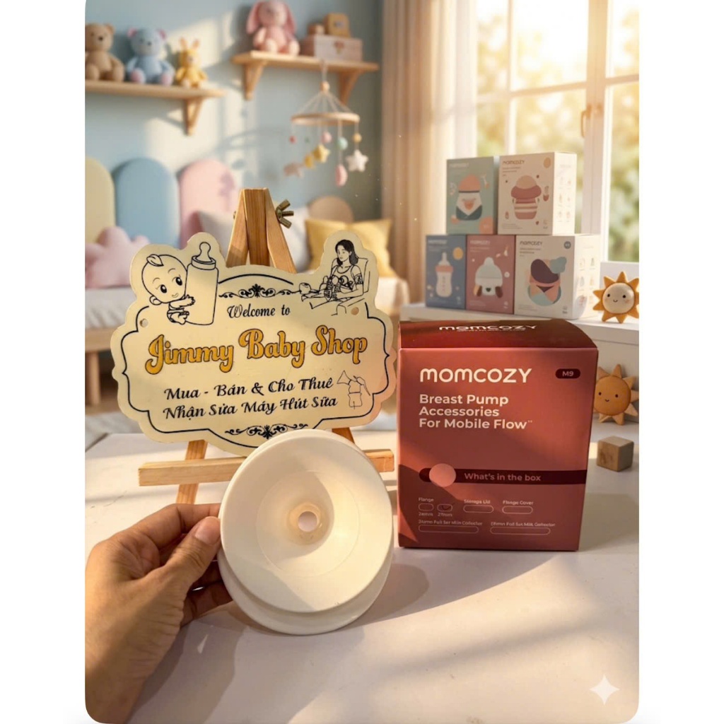 Phễu máy hút sữa Momcozy M9 New Chính Hãng