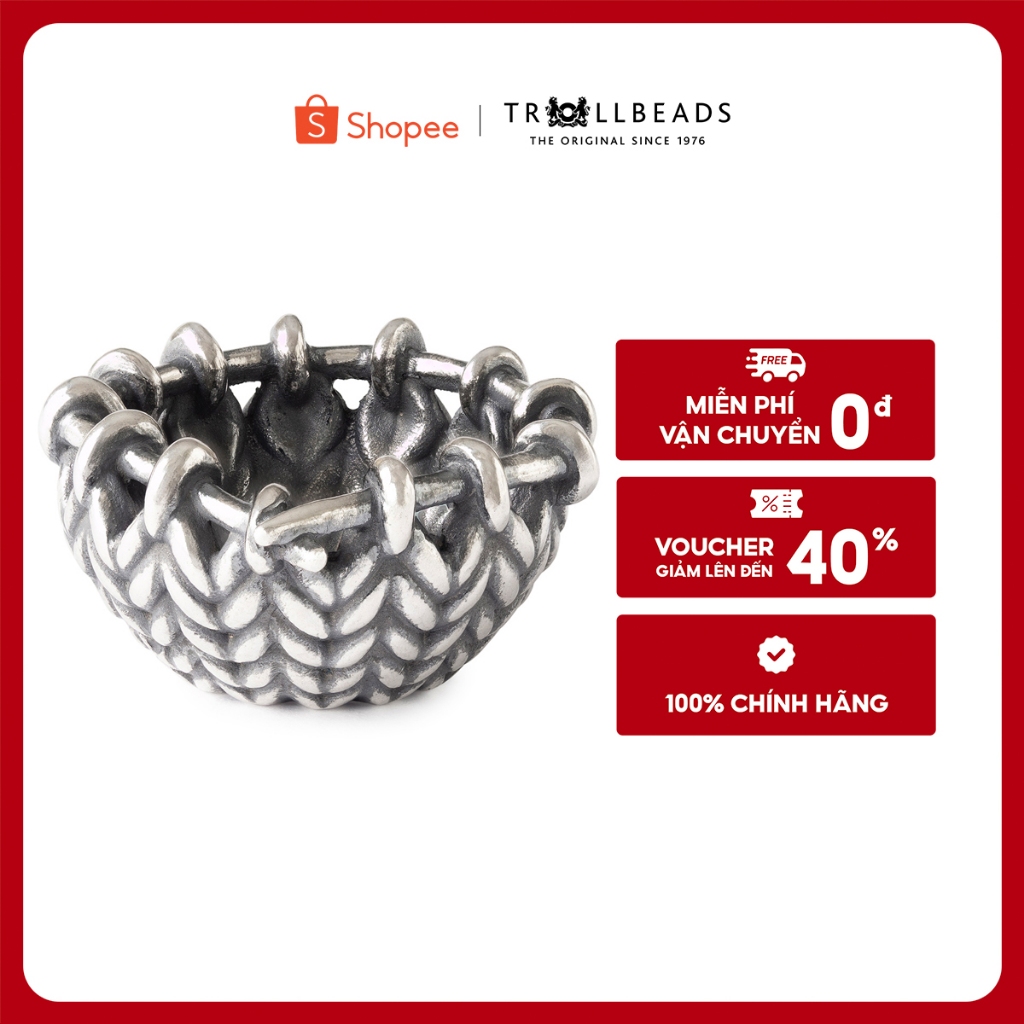 Trollbeads Bead bạc Loop by Loop