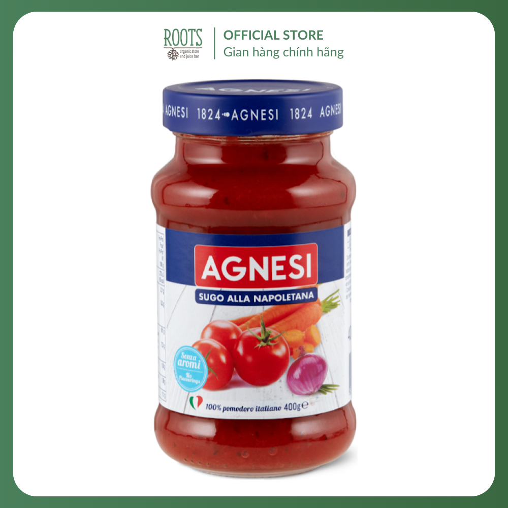 (Ship hỏa tốc) AGNESI - Sốt Cà Chua, Pasta Sauce, Sugo Alla Napoletana (400g)