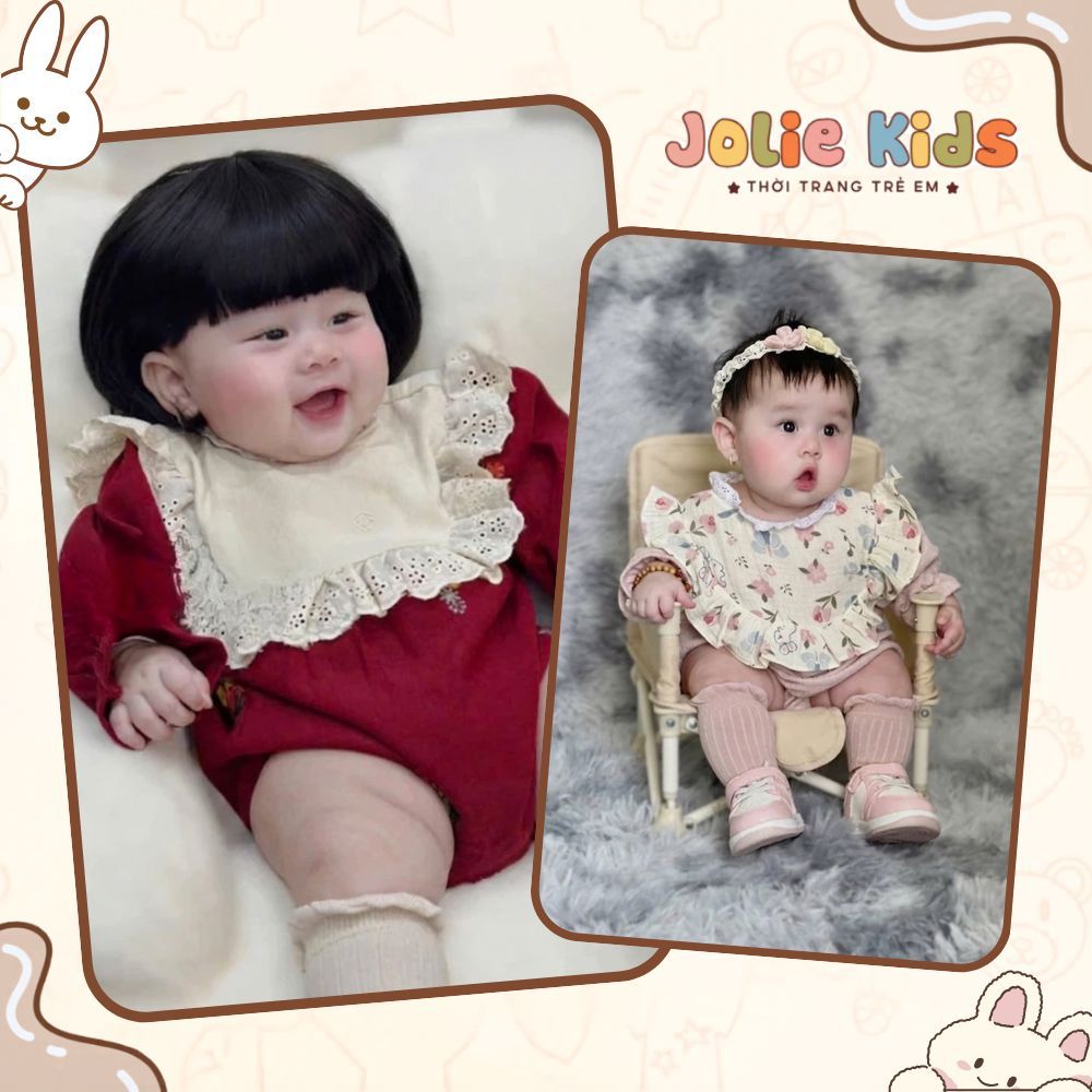Bodysuit Thu Đông Cho Bé Kiểu Dáng Điệu Đà Jolie Kids