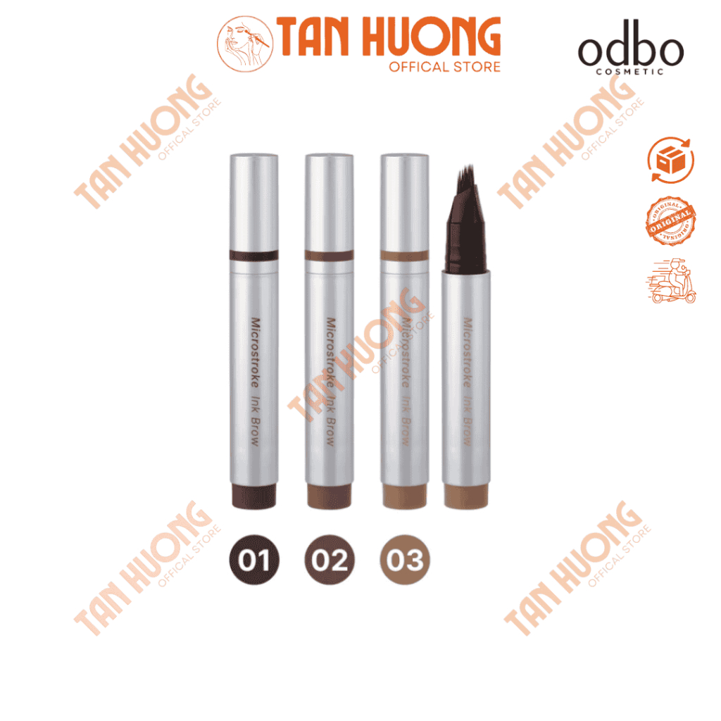 Bút kẻ chân mày ODBO Microstroke Ink Brow -OD7022 OD703