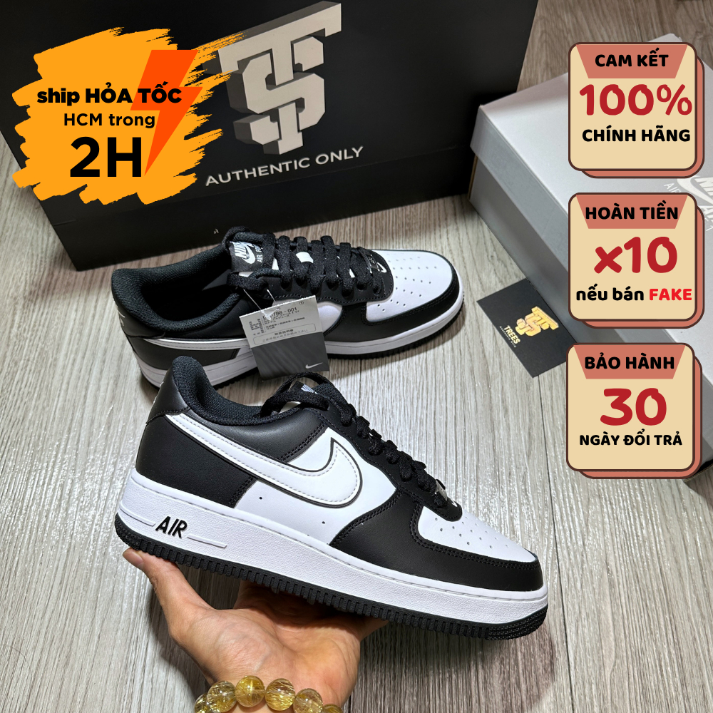 [SALE XẢ HÀNG][CHÍNH HÃNG] Giày thể thao N AIR FORCE 1 WHITE BLACK PANDA DV0788 001 NEW FULL BOX TAG