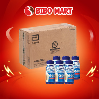 [KOL] Thùng 24 Chai Sữa Ensure Original 237ml Pha Sẵn Hương Vani - Bibo Mart