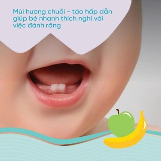 Kem đánh răng Chicco 50ml dành cho bé 12m+ (hương dâu)