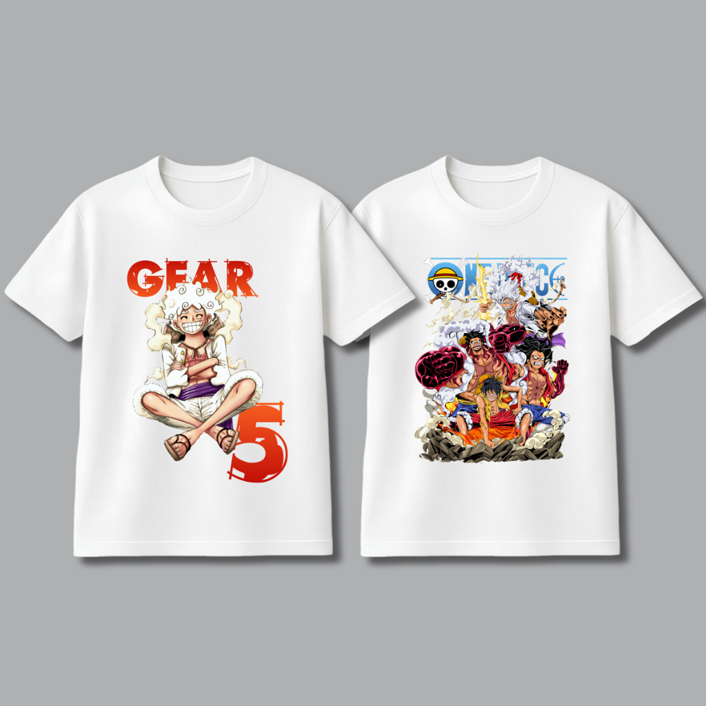 Áo Thun One Piece Luffy Gear 5 | One Piece SSG Nhiều Mẫu Các Bé Cực Thích