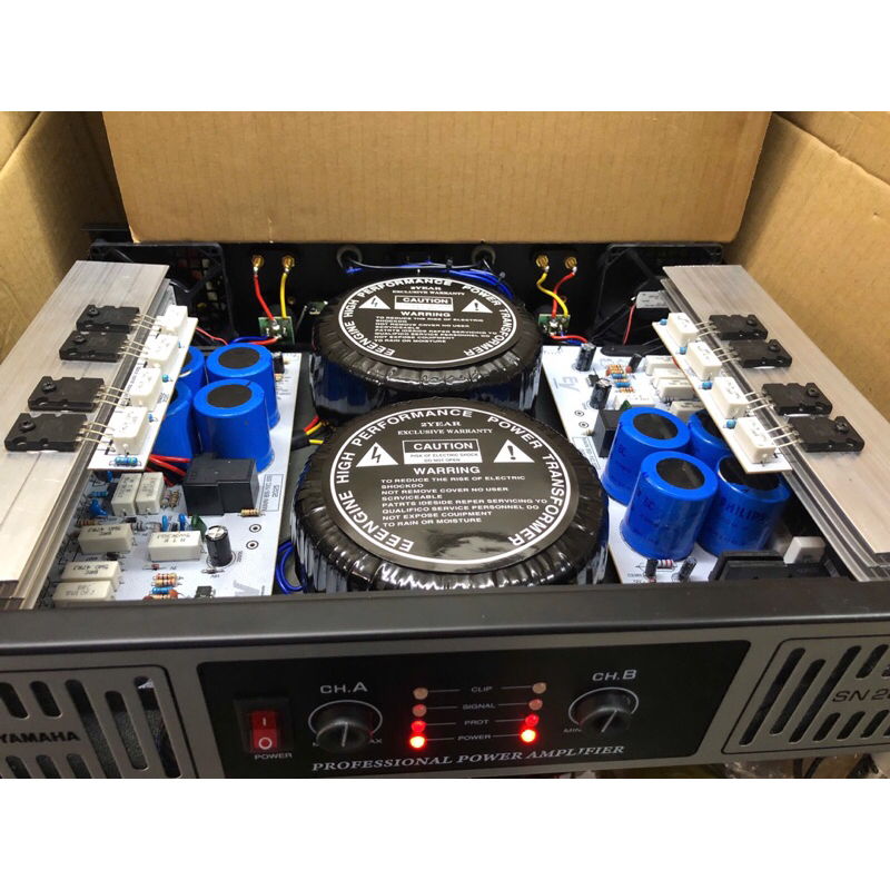 Cục Đẩy 2 Kênh SN 2024. 24 Sò. 2000W