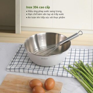 SET 3 THỐ INOX GKÖCH MYTY0810 (kích thước 22cm, 25cm & 28cm) - HANGDUC69