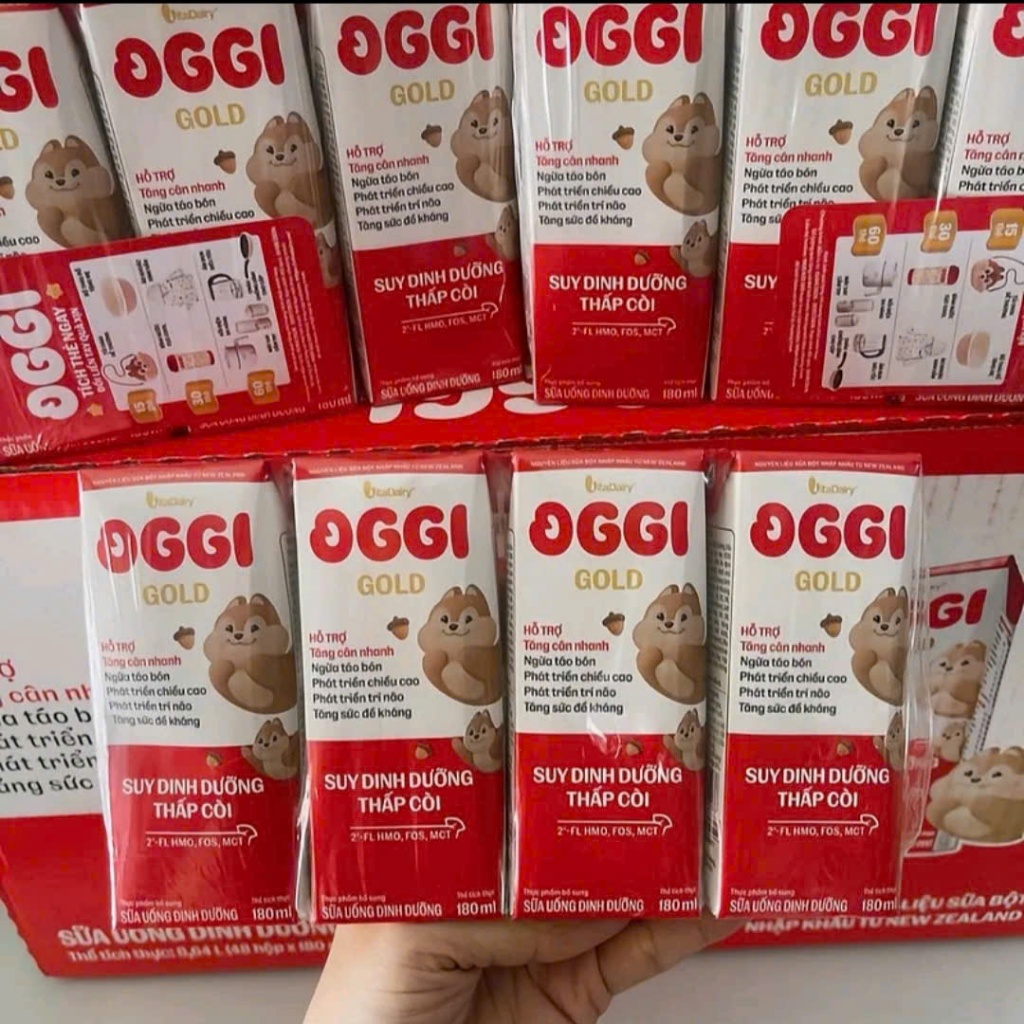 (OGGI MẪU MỚI) SBPS Oggi Gold 180ml, 110ml