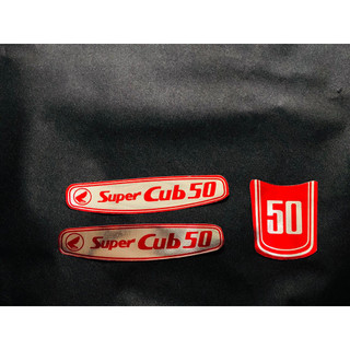 Tem Cub 50 - 78 Đỏ Decal in