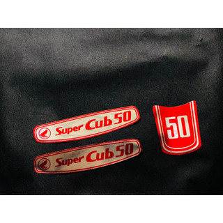 Tem Cub 50 - 78 Đỏ Decal in
