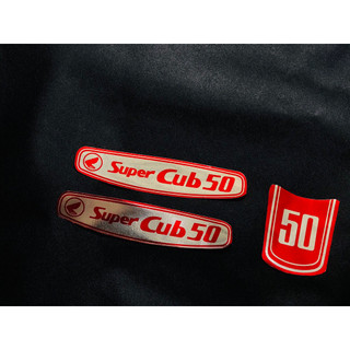 Tem Cub 50 - 78 Đỏ Decal in